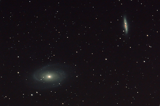 M81 et M82, les galaxies de Bode et du Cigare