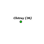 Chitray sur la carte de France